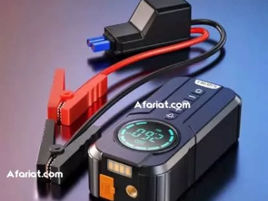 Compresseur d’air  multifonction  démarreur lampe power bank