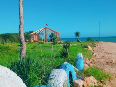 Terrain près de la plage à kélibia