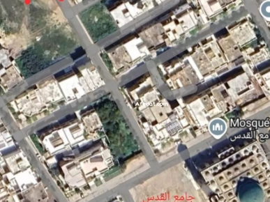 terrain sur 3 façades a Nabeul dar chaabane lido plage