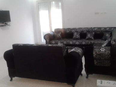 Appartement neuf, S+2 ou S+1 meuble CLIMATISEE a cite Riad Borj C