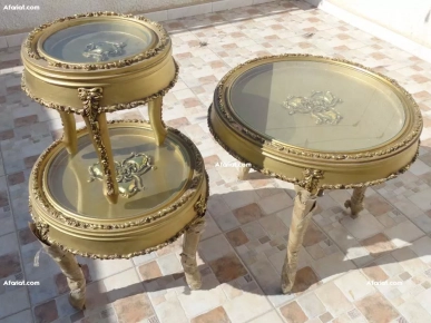 Tables gigognes rustiques