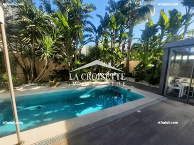 villa S+3 avec piscine à La Soukra MVL0372