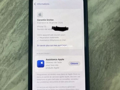 iPhone 13 bleu 128Go