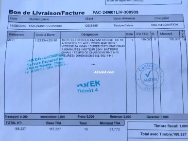 Moto électrique pour enfants