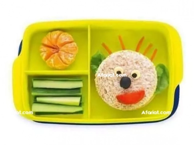 Boîte divisée tupperware