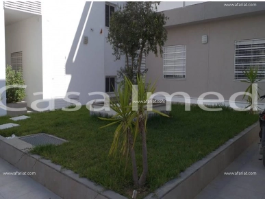 appartement avec jardin à la soukra