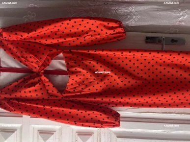 robe rouge taille s