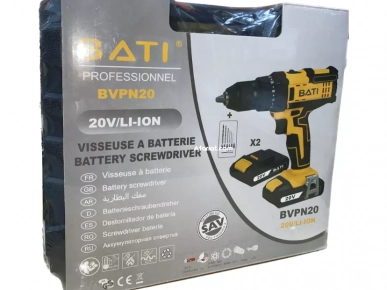 Bati Perceuse-visseuse 20v Bati Perceuse-visseuse 20v