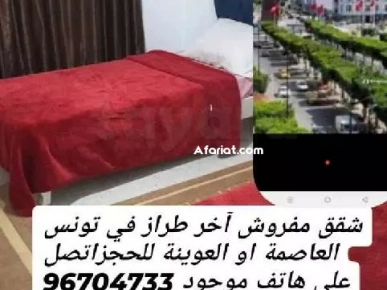 شقق مفروش آخر طراز في تونس العاصمة