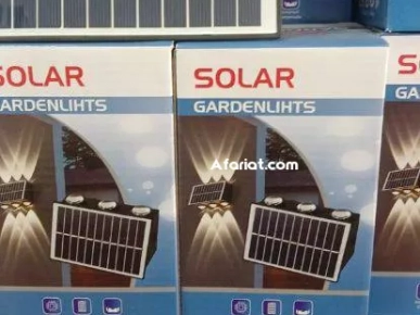 Applique murale solaire LED 3 lampes