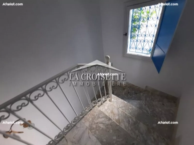 Duplex meublé S+3 avec terrasse vue mer à Sidi Bou Said MDL0346