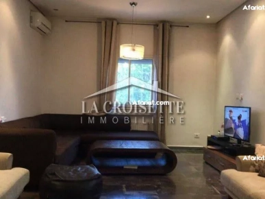 Rez-de-chaussée de villa meublé S+3 avec jardin MRCL0002