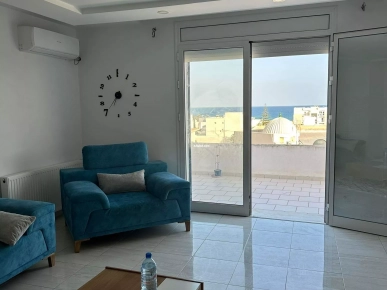 A louer Appartement a Hammamet vue sur Mer