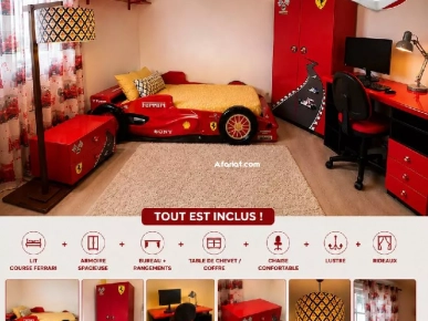 chambre pour enfants Ferrari