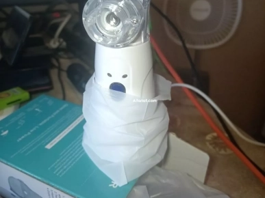 Nébuliseur oxygène portable pour adulte, mini atomiseur à maill