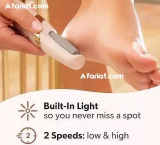 Pédicure électronique 2 vitesses marque Pretty Gril Flawless