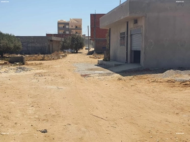 A vendre un terrain constructible de 250m² à chiwa kélibia