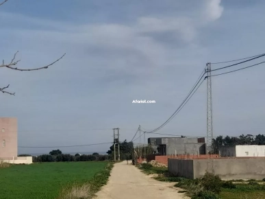 un terrain vue sur mer à dar Allouche à bas prix