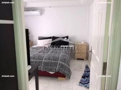 Appartement S+3 meublé pieds dans l’eau à La Marsa MAL0096