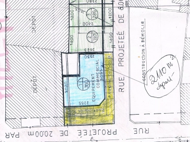 A  vendre à KSAR HELLAL   Terrain  700 m2 ( R+4) équip. commerce A  vendre à KSAR HELLAL   Terrain  700 m2 ( R+4) équip. commerce