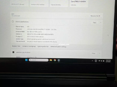 PC portable MSI core i7