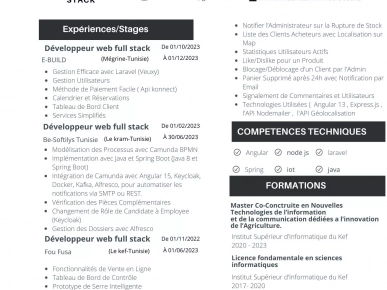 Développeur Web Full Stack Développeur Web Full Stack