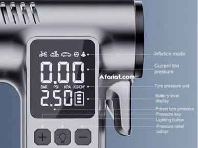 5 en 1 Compresseur d’air portable pour voiture