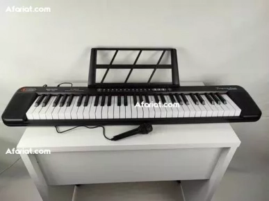 Piano a clavier 61 touches durable avec écran..