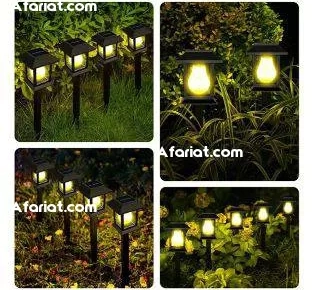 Lampe solaire extérieure - Courte