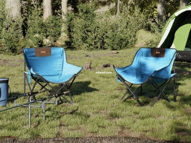 chaises de camping pliables 120 kg marque vidaXL