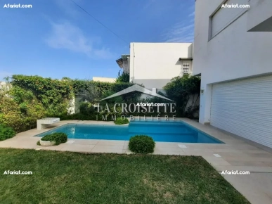 Villa S+5 avec piscine à La Marsa MVL0922