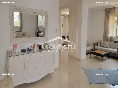 Villa meublée S+3 vue mer à La Marsa MVL0736