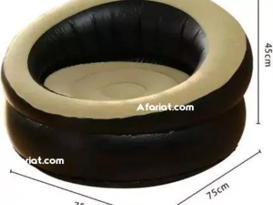 Fauteuil gonflable rond