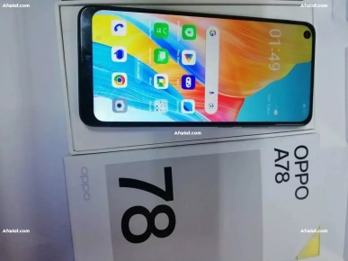 Oppo a78 5abcha le jdide Bakou m3ah bakouh ou chargerou garanti