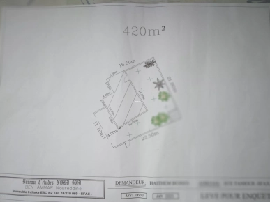A vendre terrain avec maison A vendre terrain avec maison