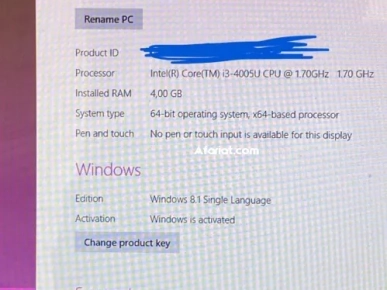PC Dell inspiron 5558
