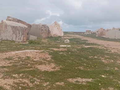 À Vendre – Terrain de 3,5 Hectares avec Gisement de Marbre