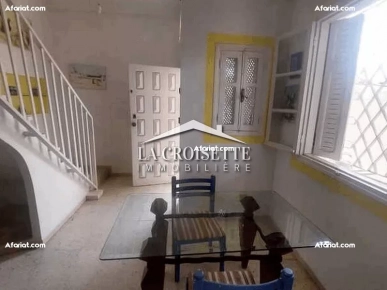Duplex S+2 meublé à La Marsa ZDL0069