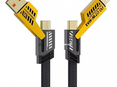 Câble Chargeur 4En1 - Interface : USB, Type-C, Lightning -