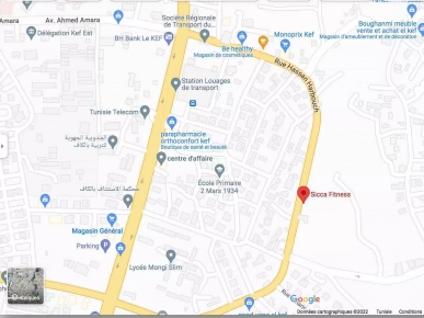 Terrain sur la route de monoprix avenue Hssan Barbouche Terrain sur la route de monoprix avenue Hssan Barbouche