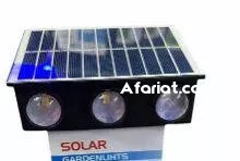 Applique murale solaire LED 3 lampes