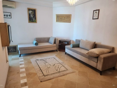 A louer Appt S+2 Meublé à Ennasr 2
