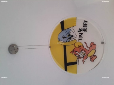 lustre + 6 poignées en silicone pour chambre enfant lustre + 6 poignées en silicone pour chambre enfant