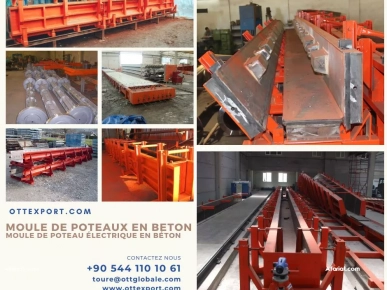 Moule pour poteau beton - Fournisseur de moule poteau électrique Moule pour poteau beton - Fournisseur de moule poteau électrique