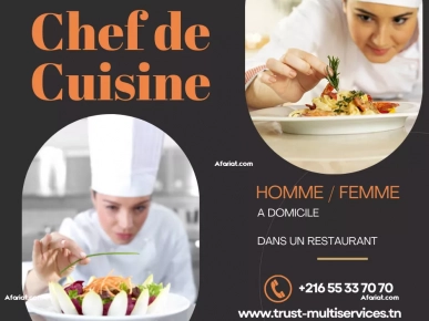 CUISINIERE DIPLOMEE A LA SOUKRA CUISINIERE DIPLOMEE A LA SOUKRA