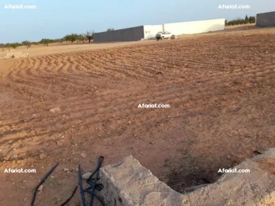 قطعتين ارض للبيع في صفاقس طريق المطار  كم 11