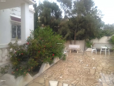 jolie villa meublé à haouria plage elkebli