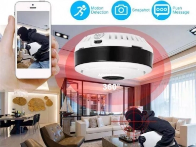 Caméra Panoramique WiFi 3MP 360° V380 pro