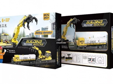 Ensemble de train de 210 pièces