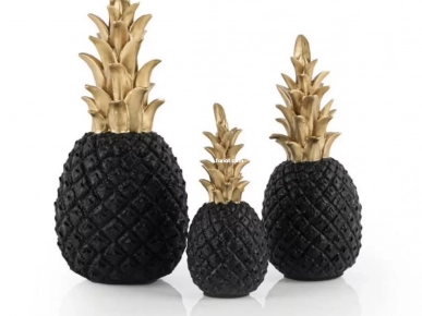 Série de 3 ananas décoratifs